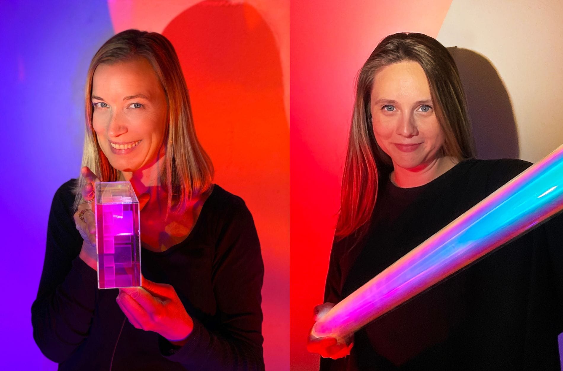 Martina Weiss (links) ist Lichtplanerin und Diplom-Ingenieurin für Innenarchitektur mit über 20 Jahren Berufserfahrung. Sie leitet als Director den LKL Design Hub Barcelona. Architektin und Lichtplanerin Mariana Saraiva verfügt über 13 Jahre Berufserfahrung und leitet als Senior Team Lead im LKL Design Hub Barcelona Projekte in der ganzen Welt.