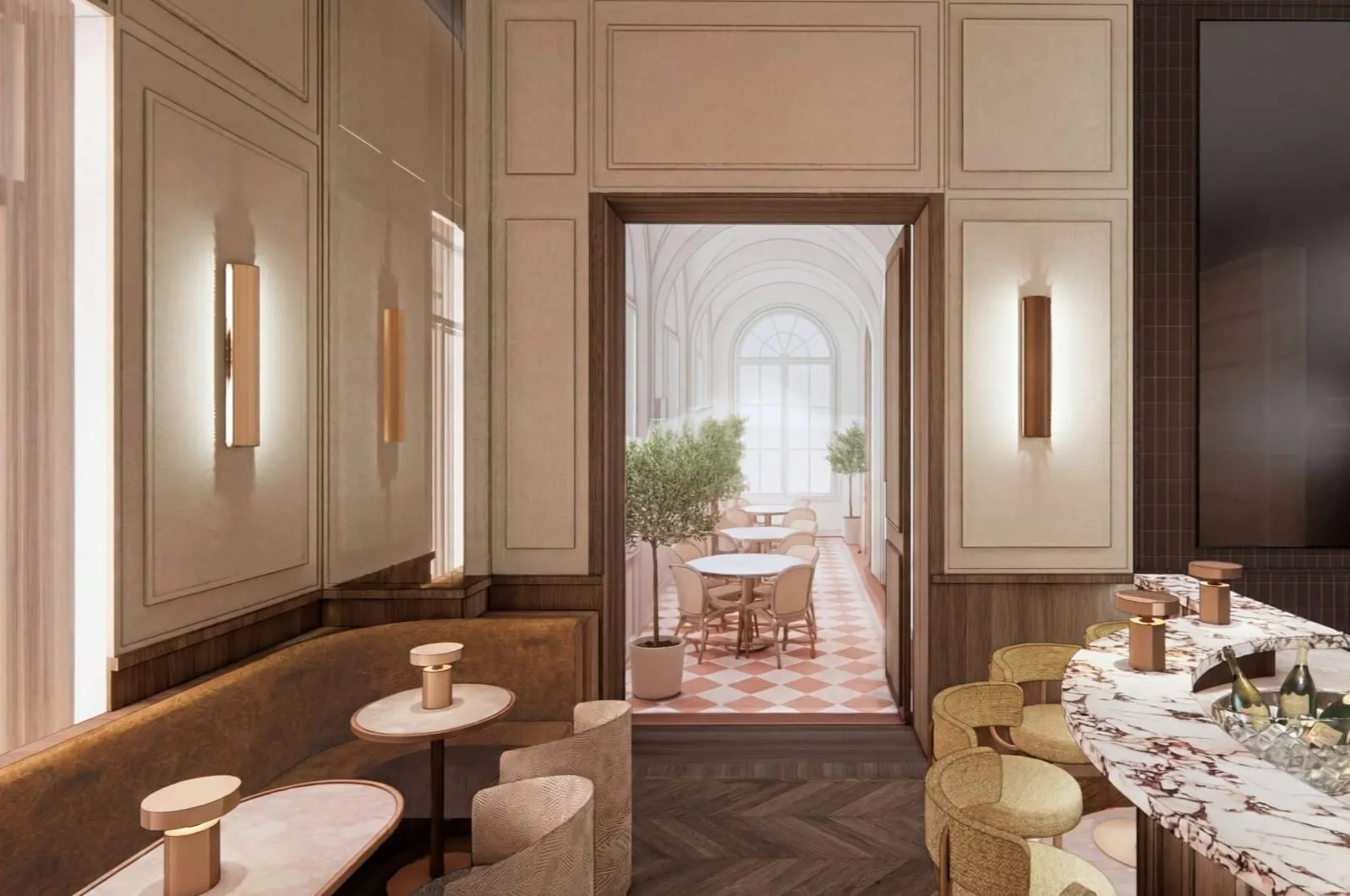 Das Design stammt aus der Feder von Stephen Williams Associates.