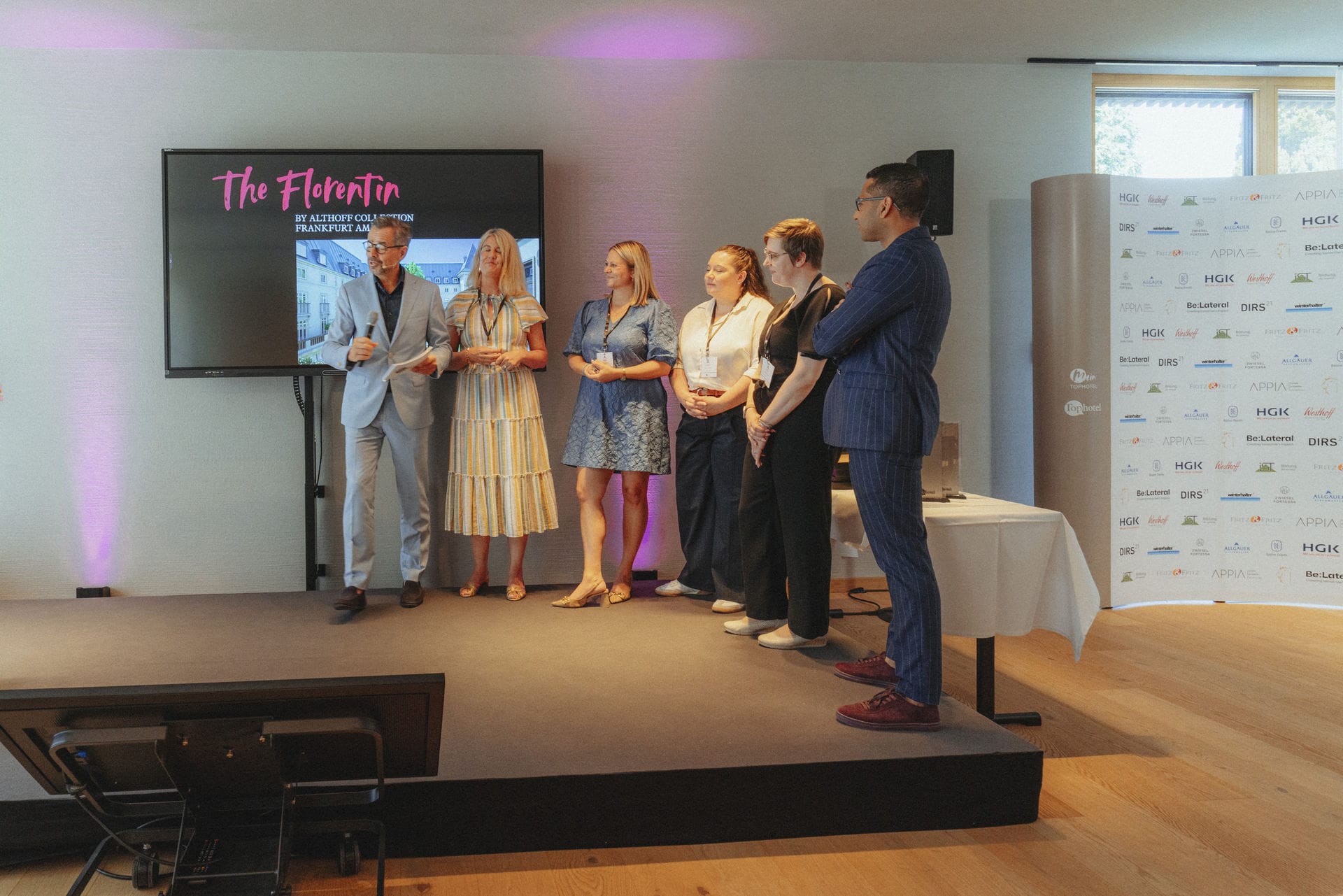 Impressionen der Newcomer-Award-Verleihung im Seegut Zeppelin in Friedrichshafen.