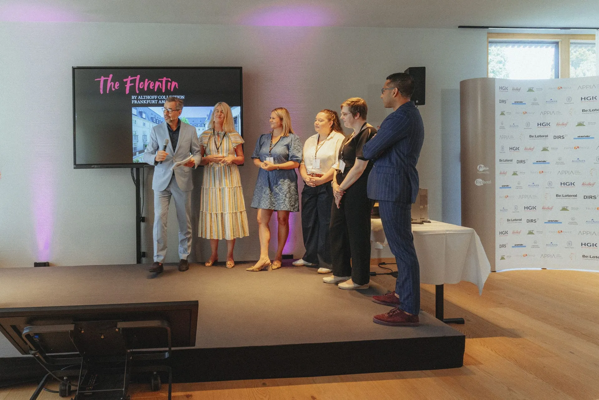 Impressionen der Newcomer-Award-Verleihung im Seegut Zeppelin in Friedrichshafen.