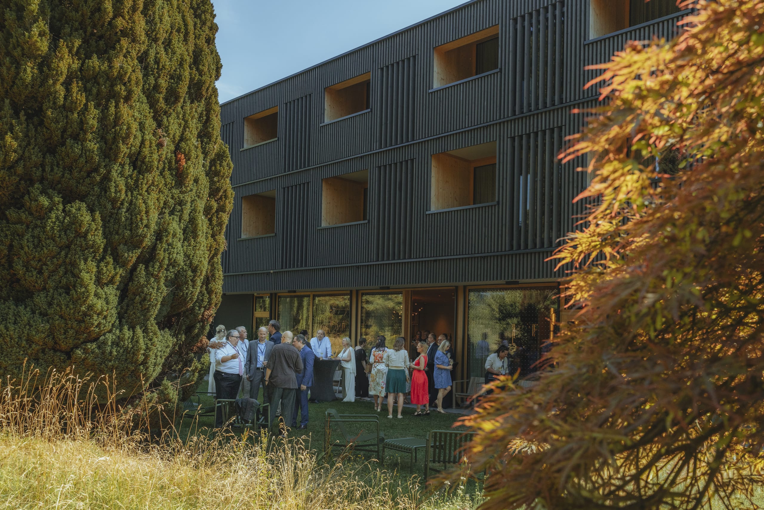Tophotel Newcomer Award am Bodensee: Der Empfang im Seegut Zeppelin stimmte auf einen besonderen Tag ein.
