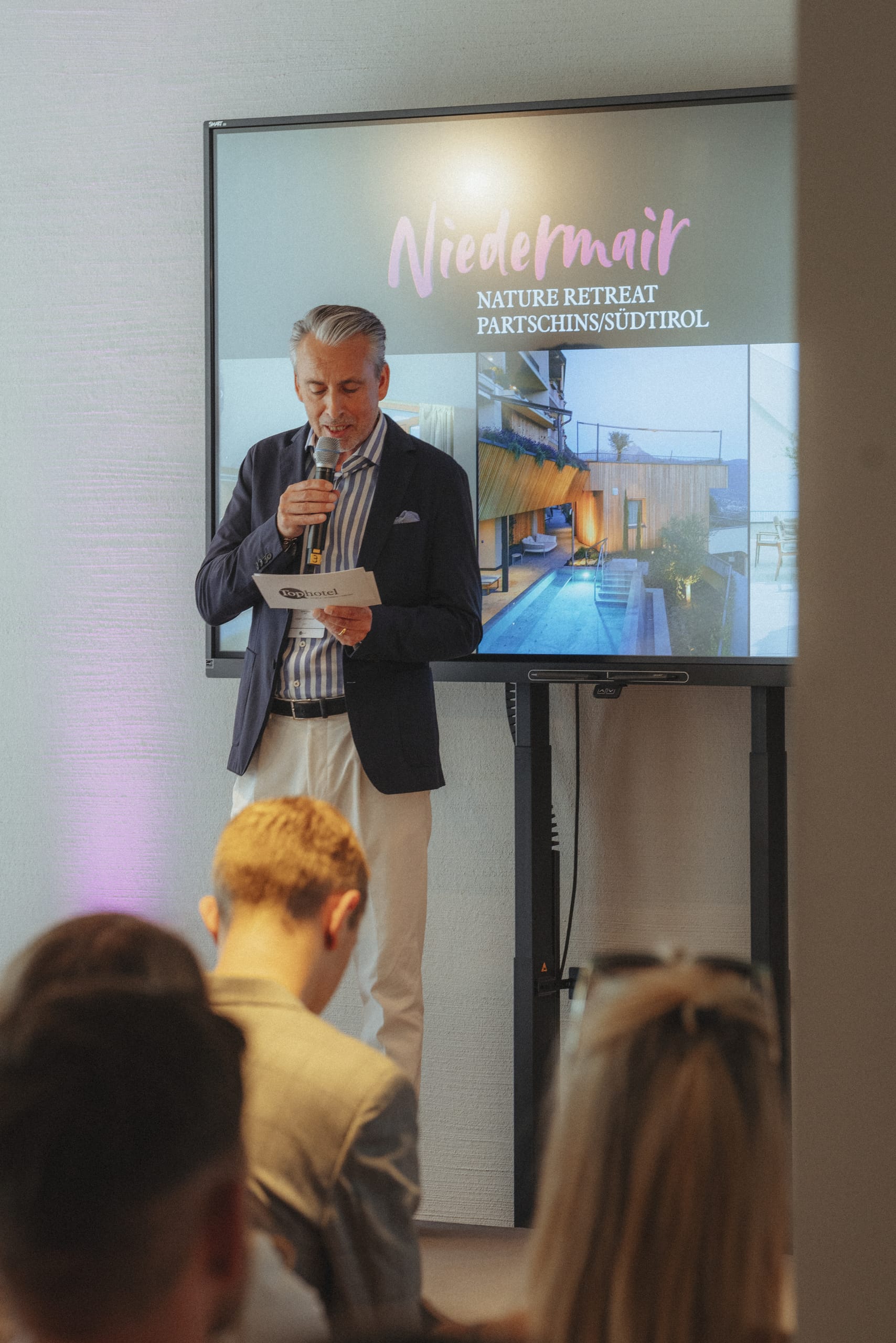 Impressionen der Newcomer-Award-Verleihung im Seegut Zeppelin in Friedrichshafen.