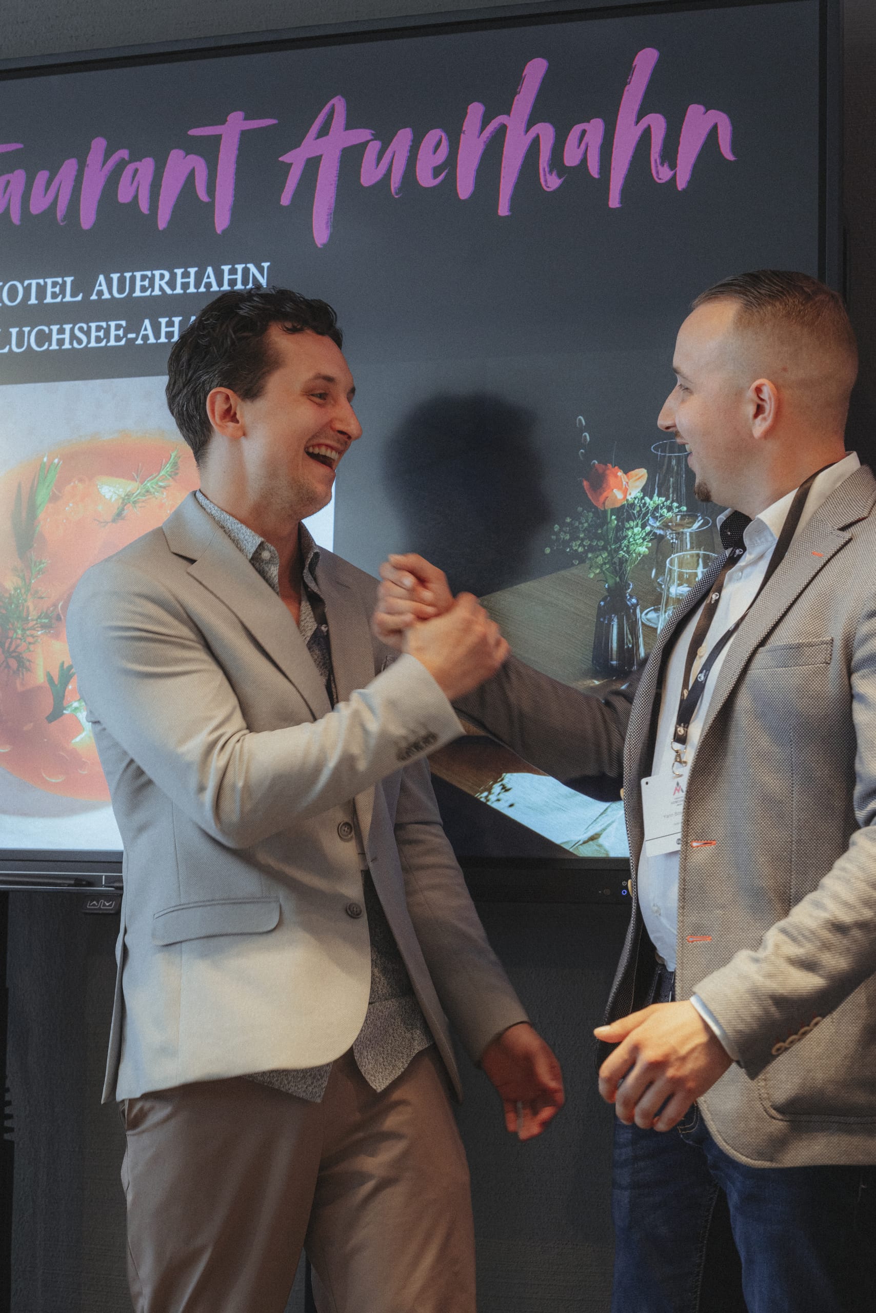 Impressionen der Newcomer-Award-Verleihung im Seegut Zeppelin in Friedrichshafen.