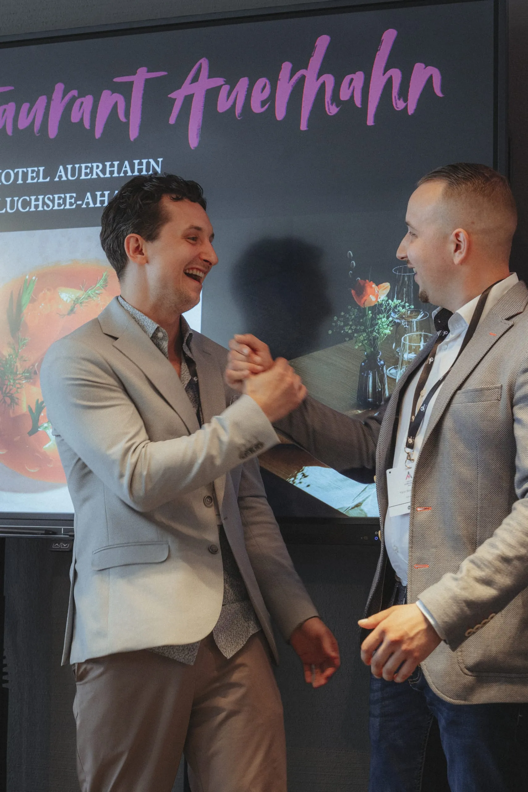 Impressionen der Newcomer-Award-Verleihung im Seegut Zeppelin in Friedrichshafen.