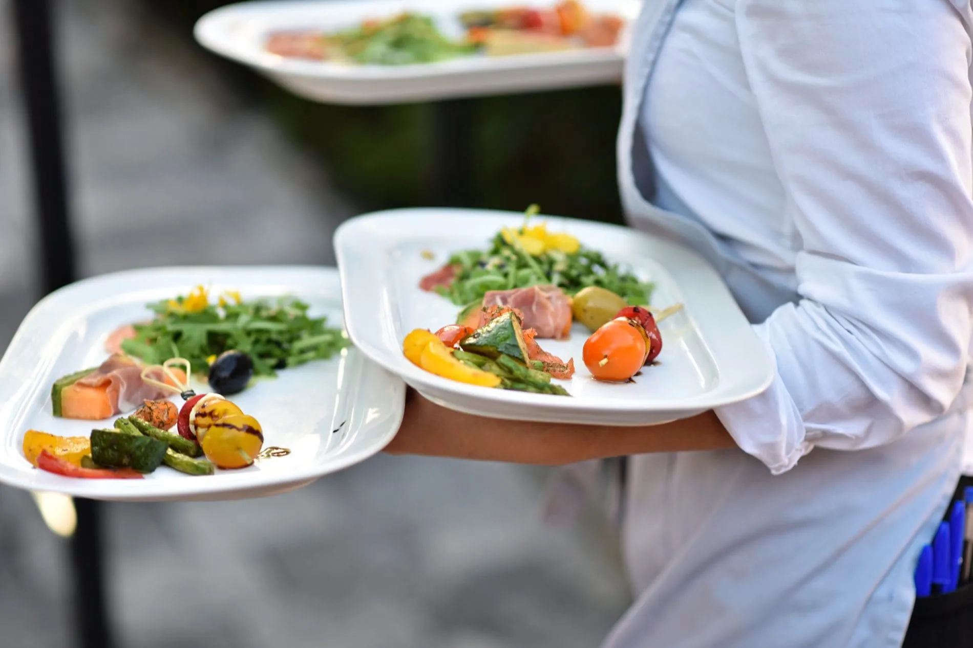 In der Gastronomie ging der Umsatz um 7,1 Prozent zurück.