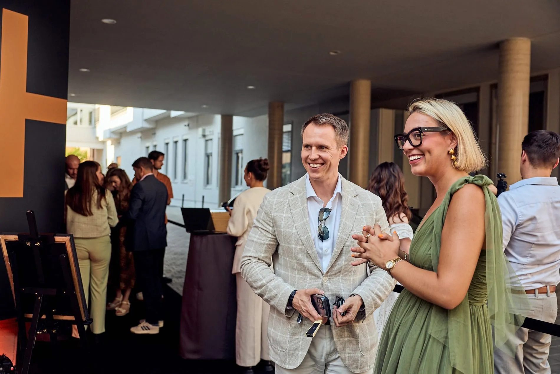 Sommerliches Opening: Rund 130 geladene Gäste feierten die Eröffnung des neuen Anbaus im Hotel Maximilian's.