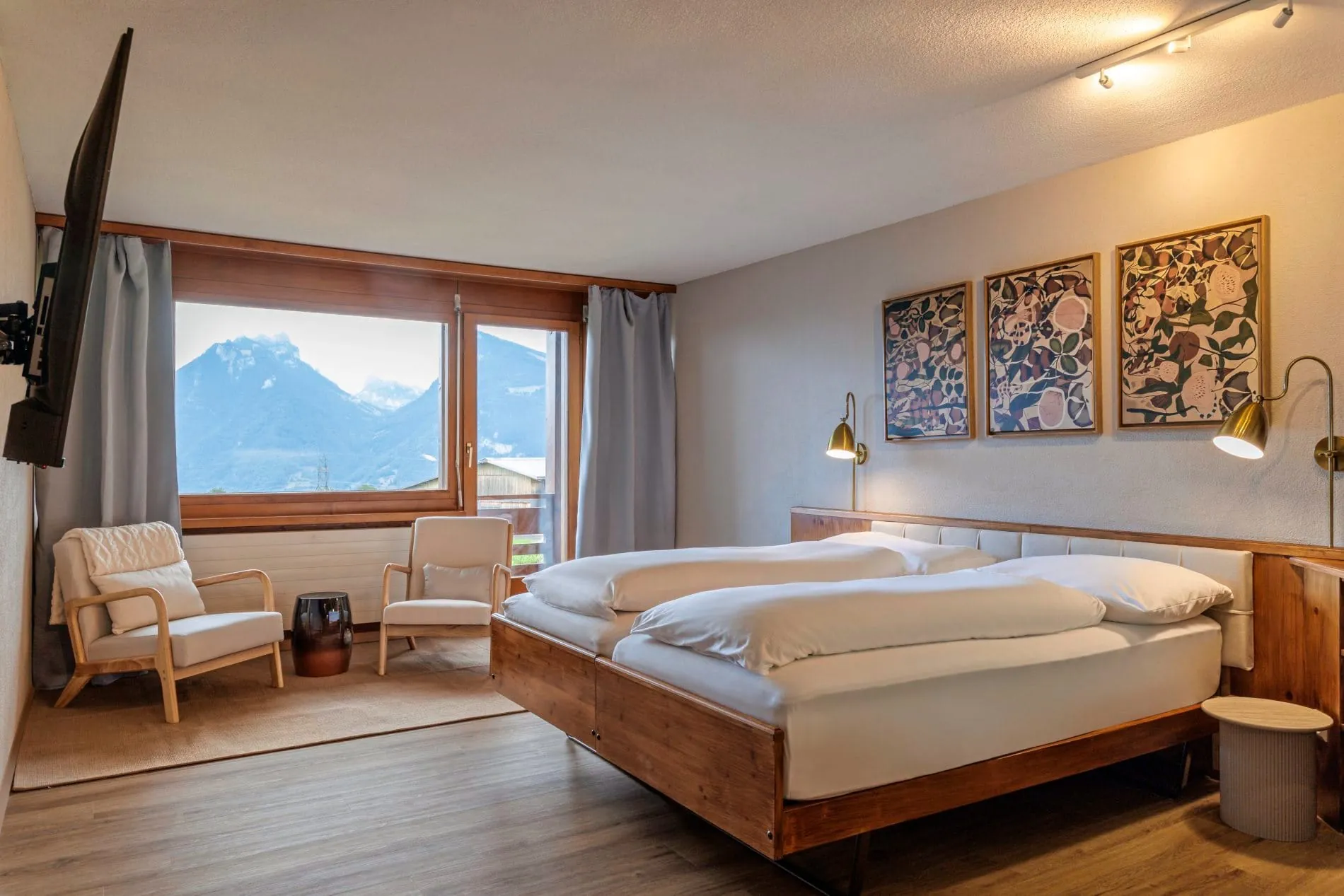 Das Hotel umfasst 40 Zimmer.