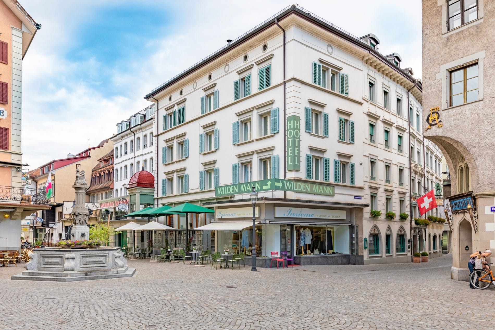 Seit 1996 Romantik-Mitglied: das Hotel Wilden Mann in Luzern.