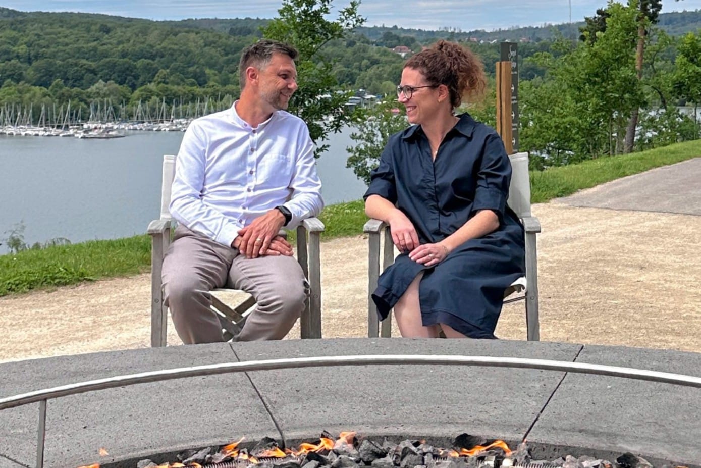 Das ist Kathrin und Christian Serschs Lieblingsplatz