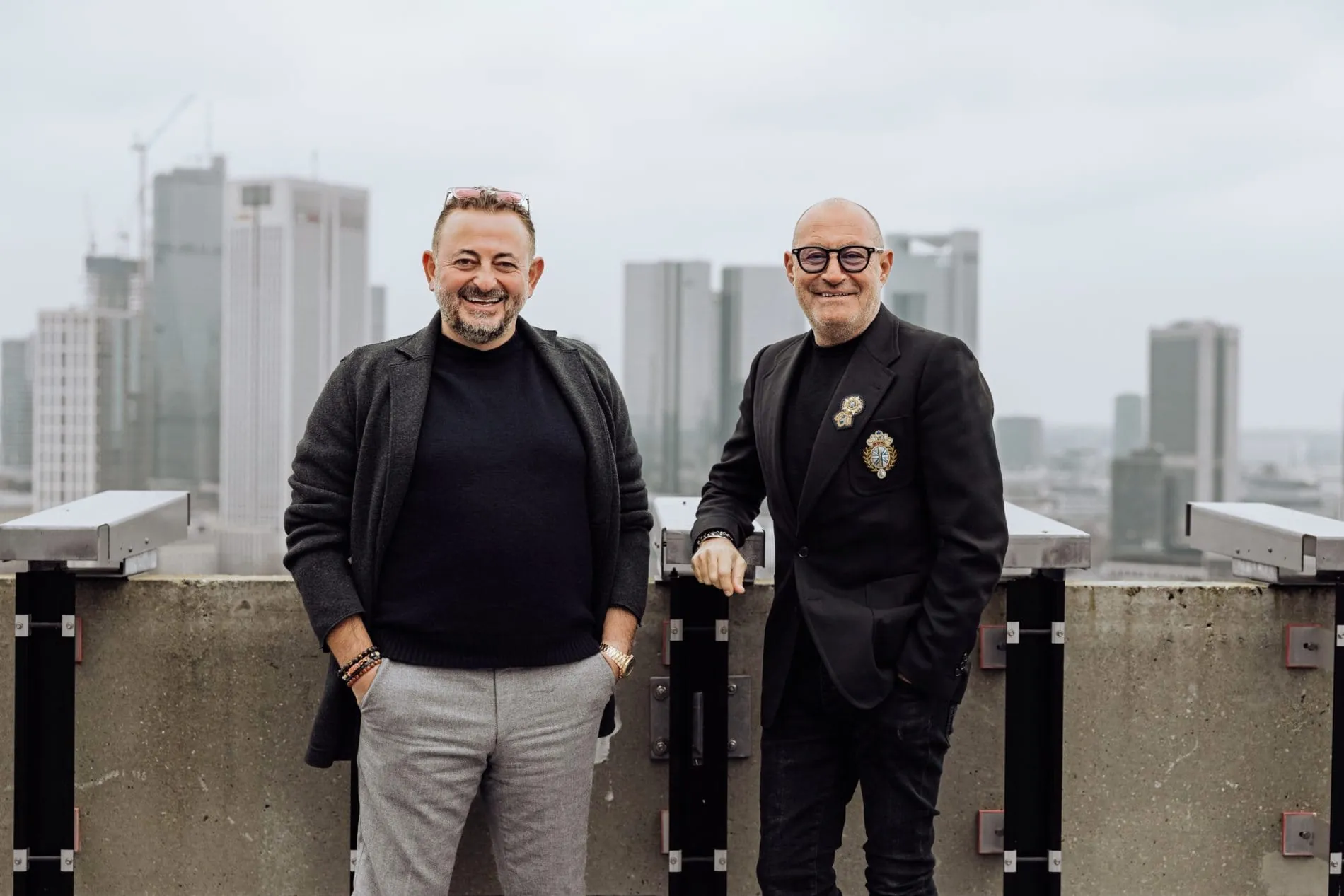 Die Gekko-Gründer Alex Urseanu (links) und Micky Rosen erweitern ihr Portfolio in Frankfurt um das Roomers Parkview.