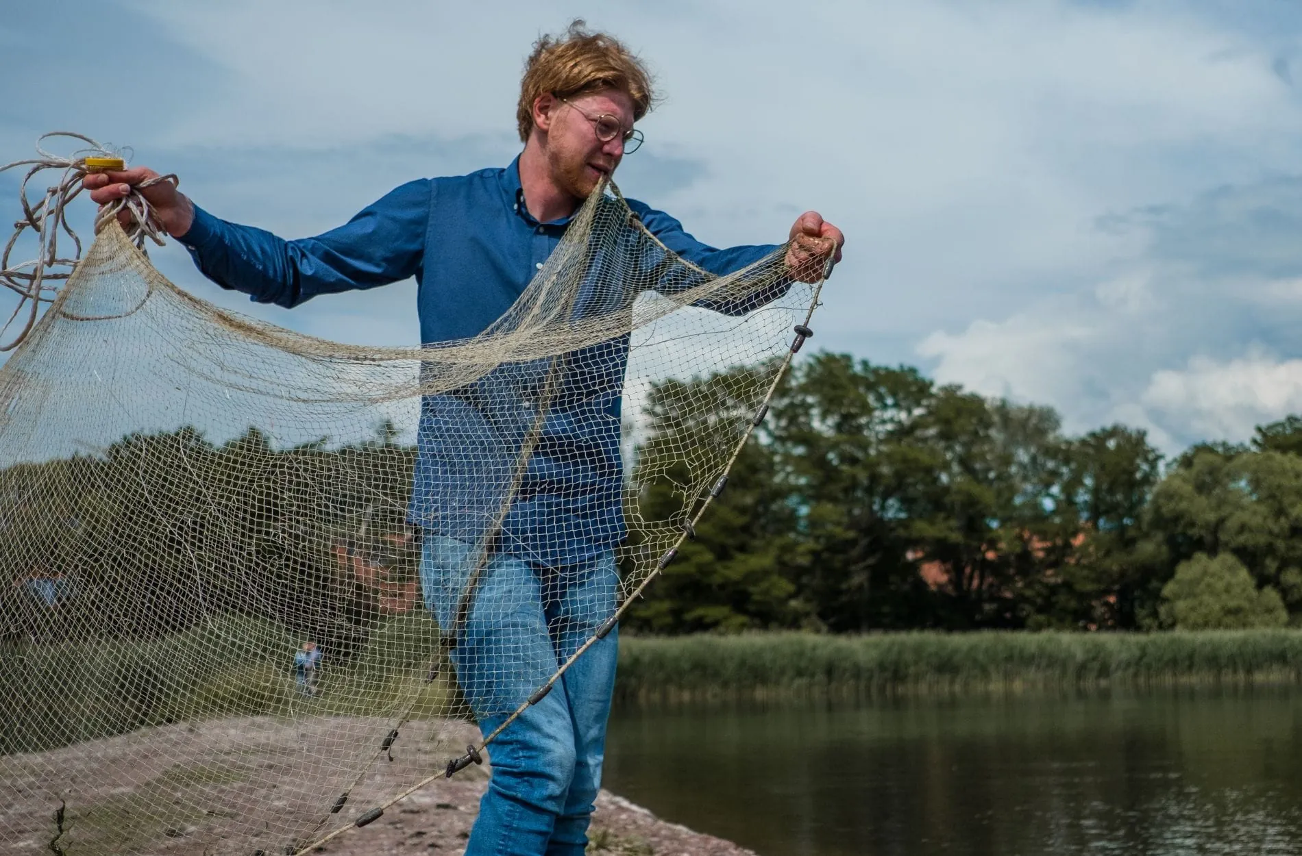 Fisch Louis Grimmer Fischen Teich