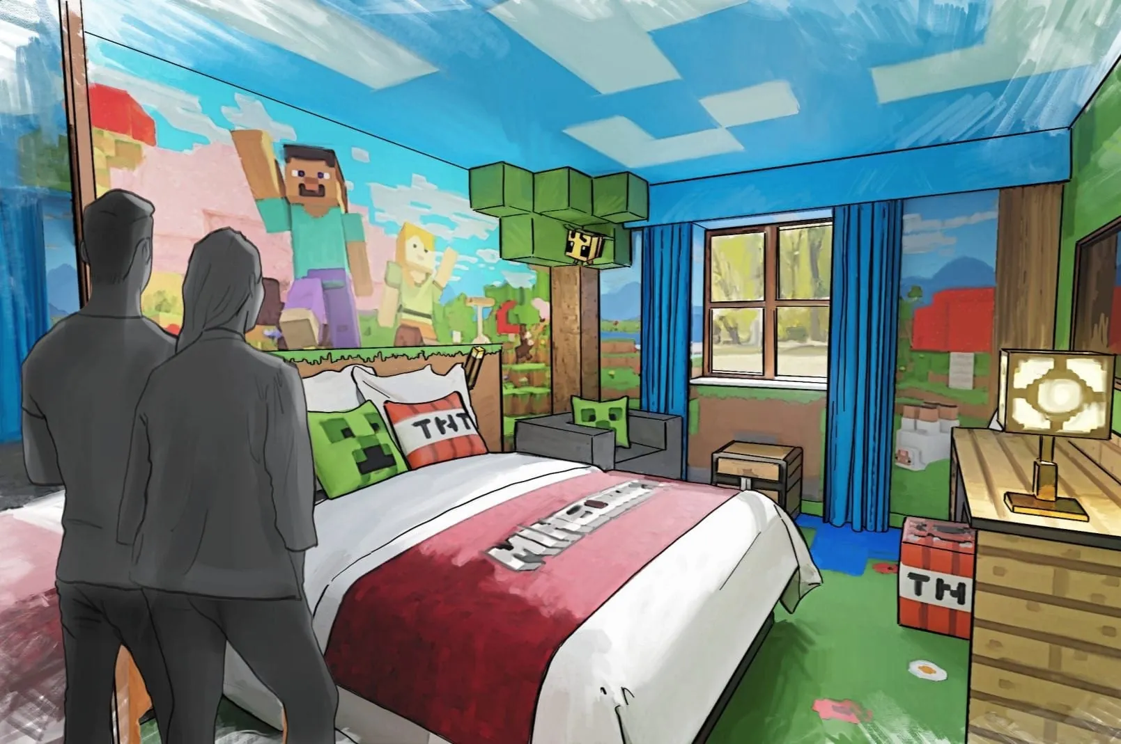 Minecraft World Hotel: Erstes Hotel seiner Art entsteht in Chessington