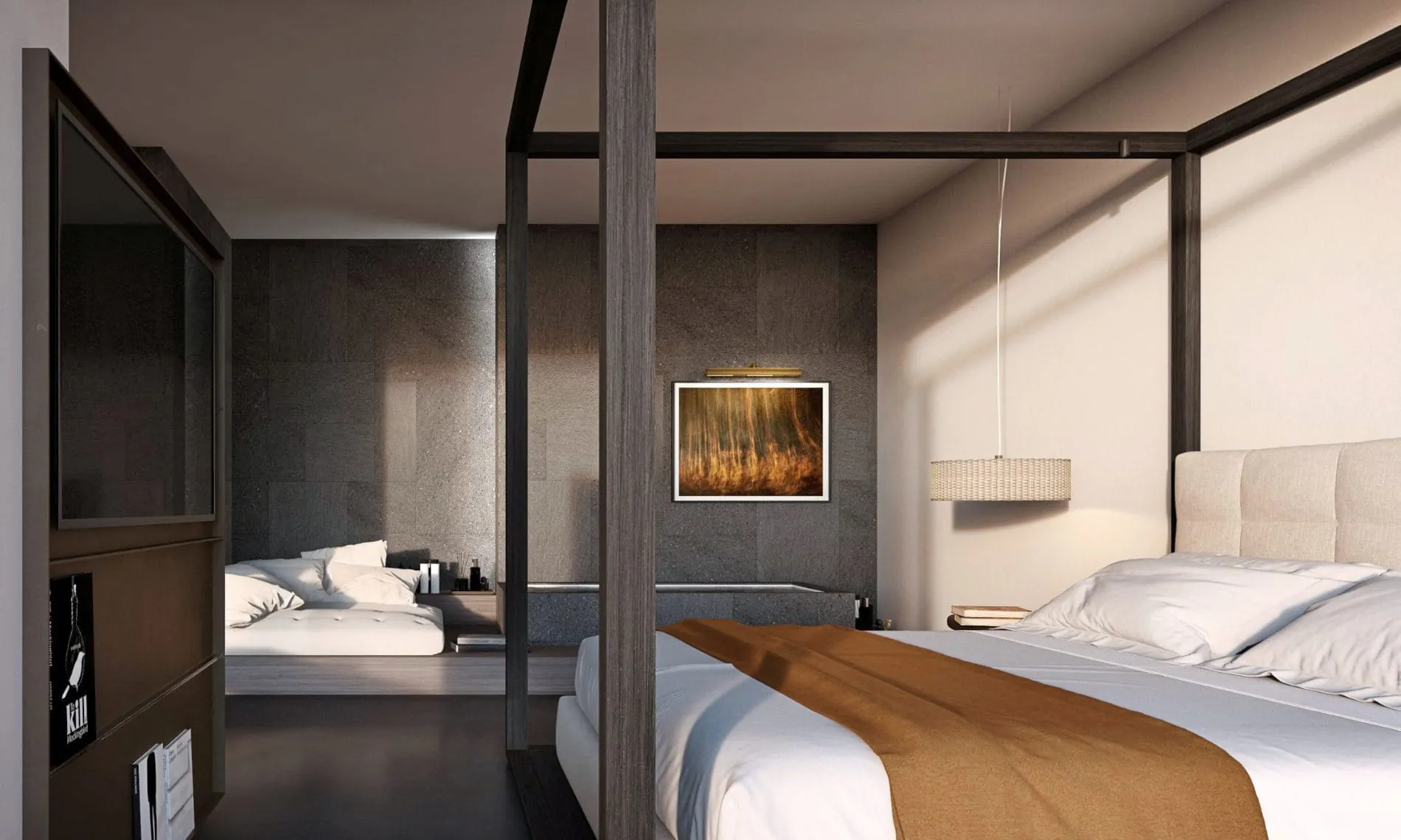 Für das Interior Design der 136 Zimmer und Suiten zeichnet der italienische Designer Piero Lissoni verantwortlich, der auf hochwertige Materialien und moderne Formen setzt.