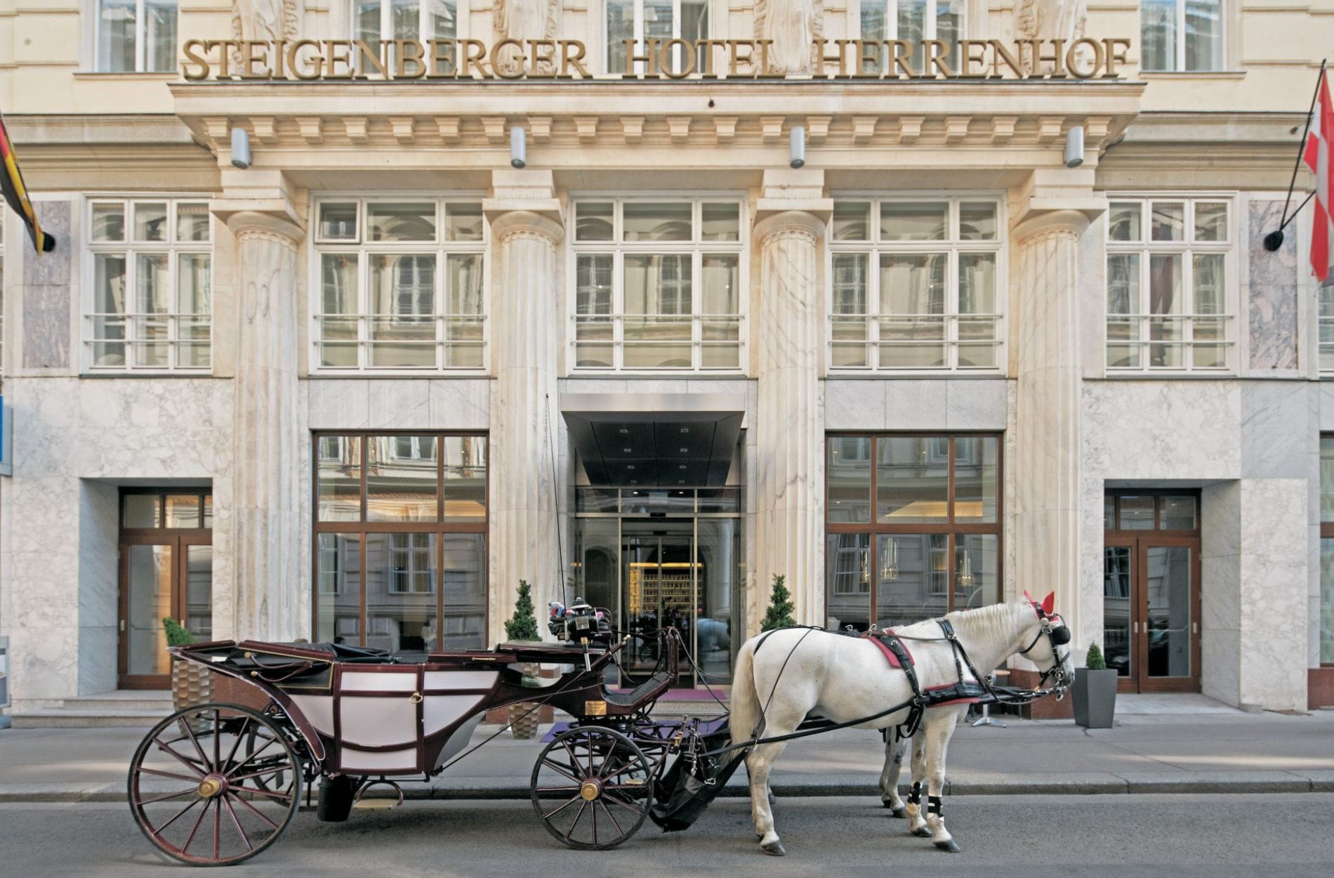 Steigenberger Herrenhof Wien Aussenfassade