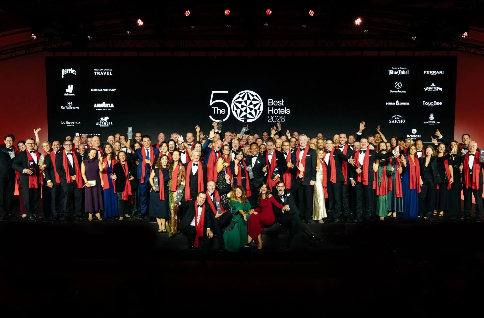 The 50 Best Hotels Gewinner Gruppenfoto