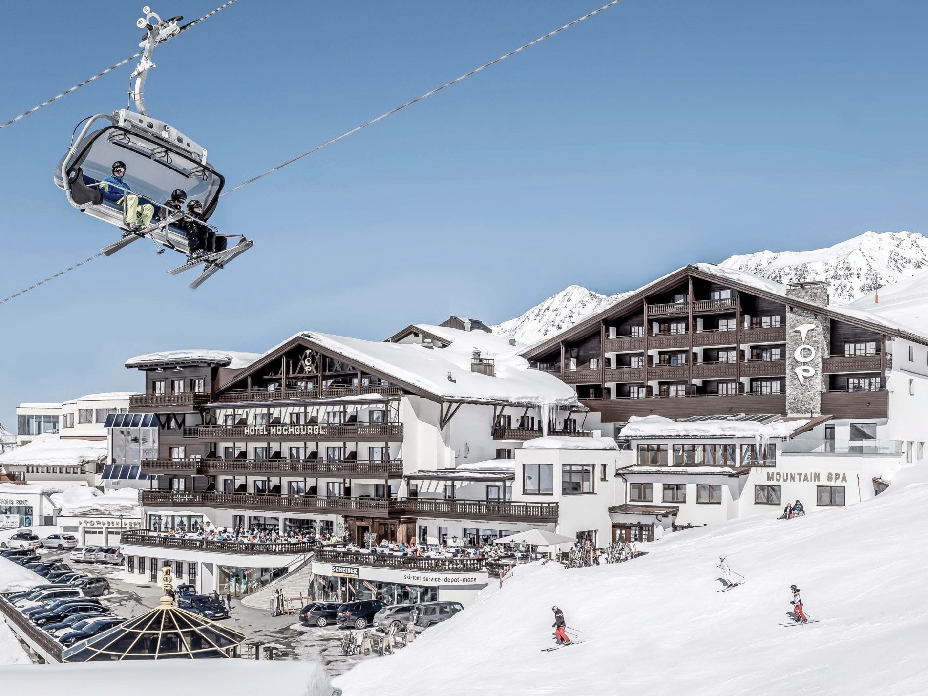 Top Hotel Hochgurgl Aussenansicht