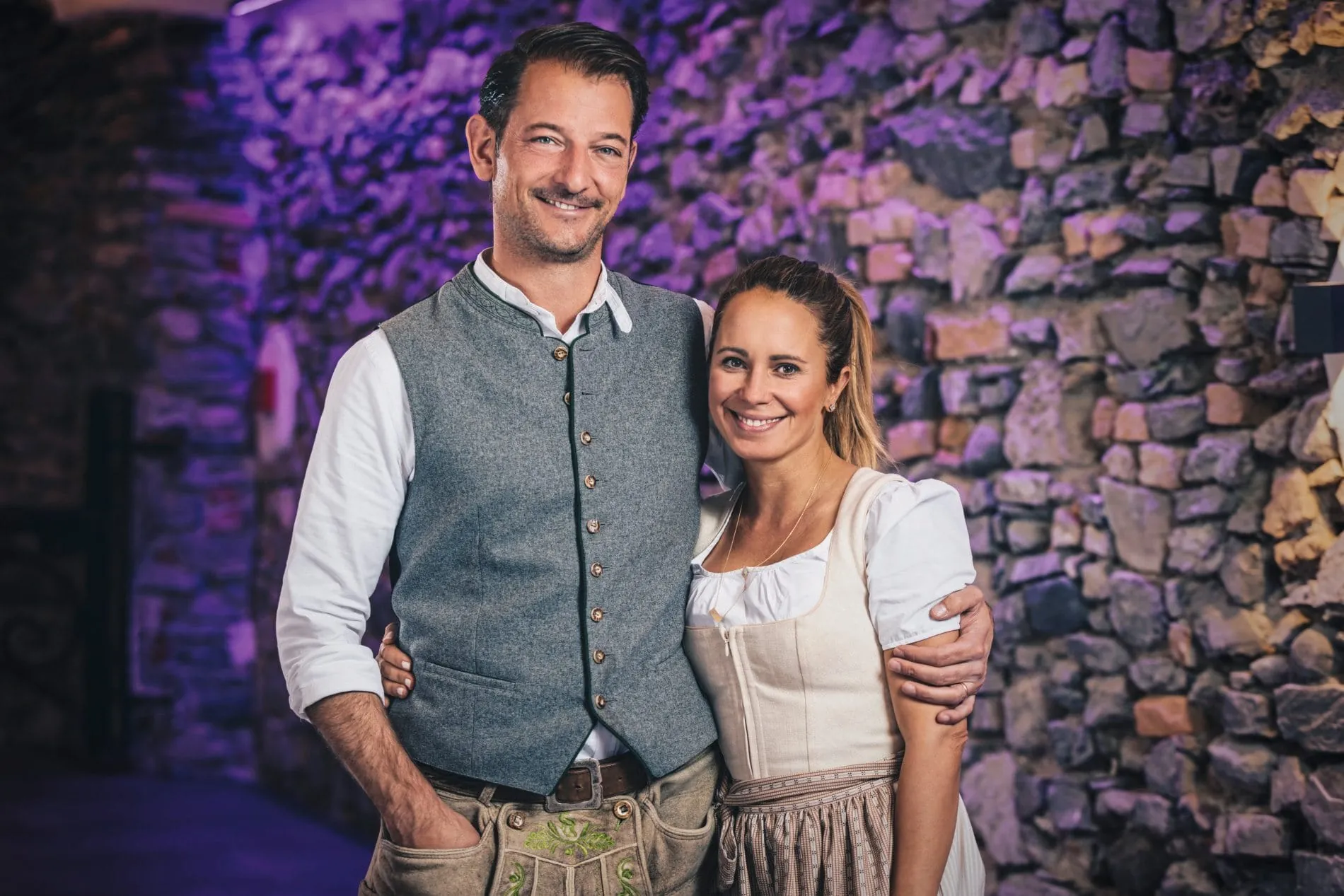 Die Gastgeber Agnes und Alois Seyrling leiten das Hotel Klosterbräu & Spa in Seefeld.
