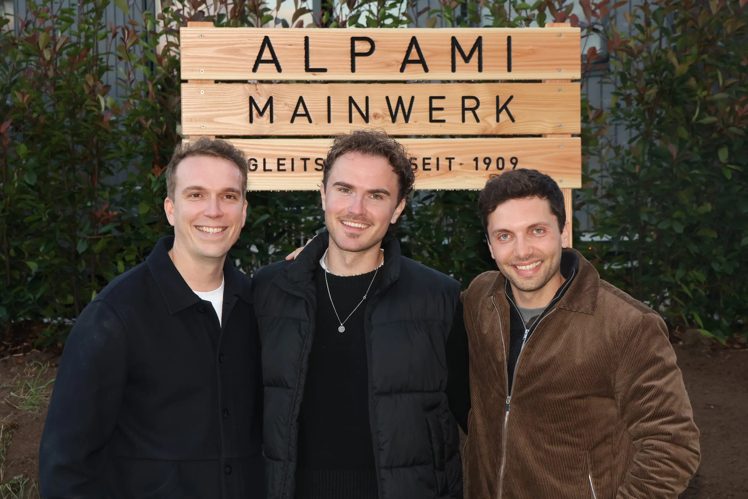 Das Alpami-Gründerteam: (von links) Benedikt Walz, Maximilian Couch und Julian Bauer.