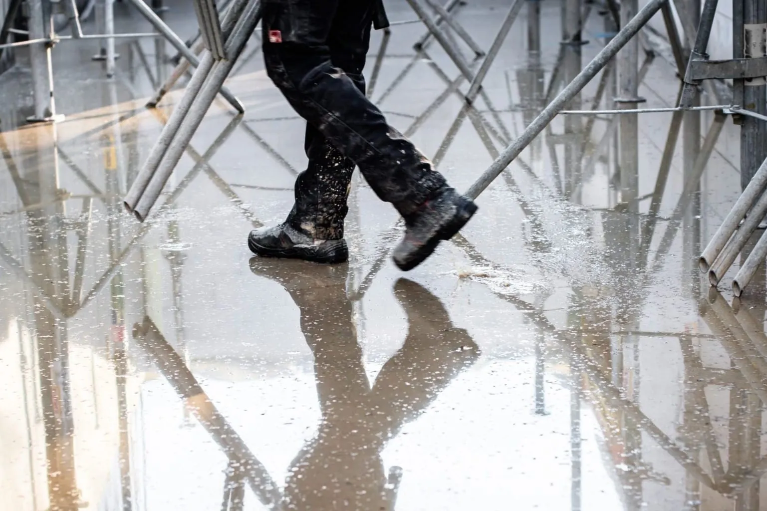 Wetterrisiken auf der Baustelle absichern
