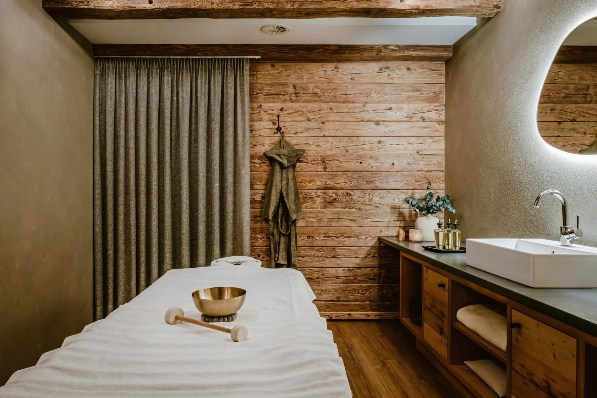 Behandlungsraum Kristall Spa Bergkristall Allgäu