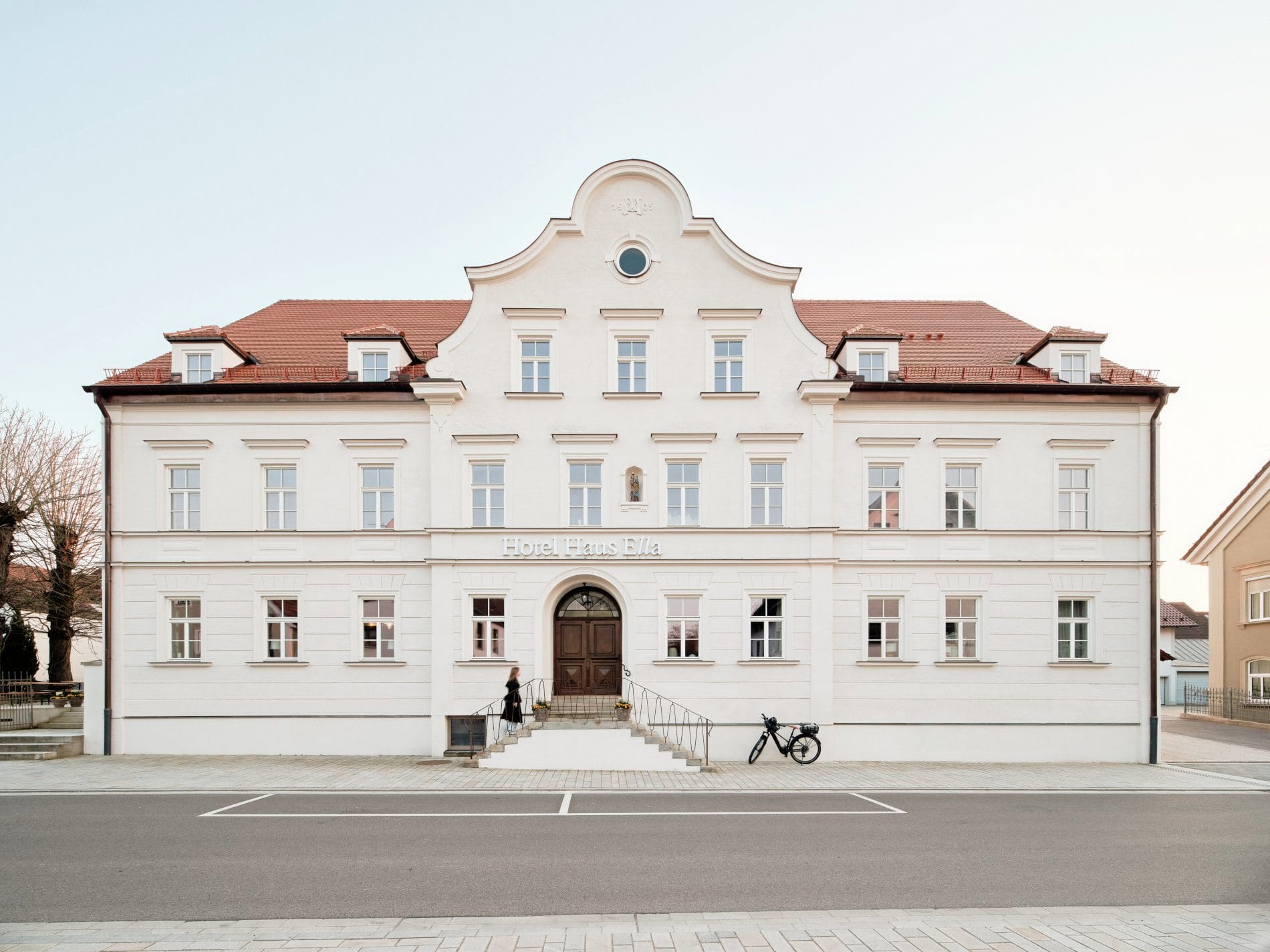 Das Haupthaus aus dem Jahr 1905 ist denkmalgeschützt.
