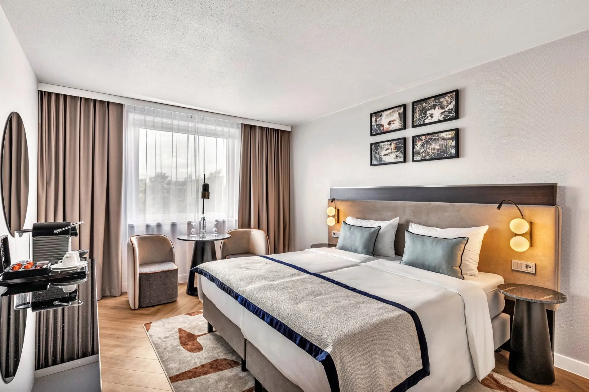 Modernes Design und Funktionalität: Das Leonardo Hannover Medical Park bietet 208 Zimmer.